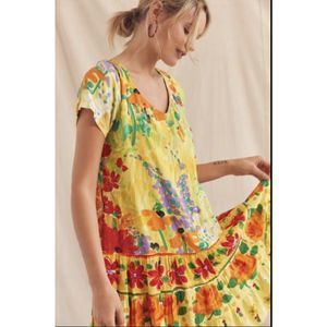 Vintage Jams world girls dress - size large - multicolored